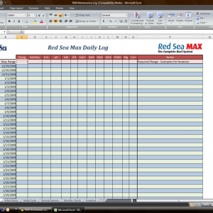 RSM Daily Log