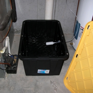 RO/DI 27 gallon storage tank