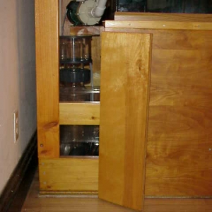 Access door opened