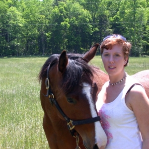 My daughter and her horse