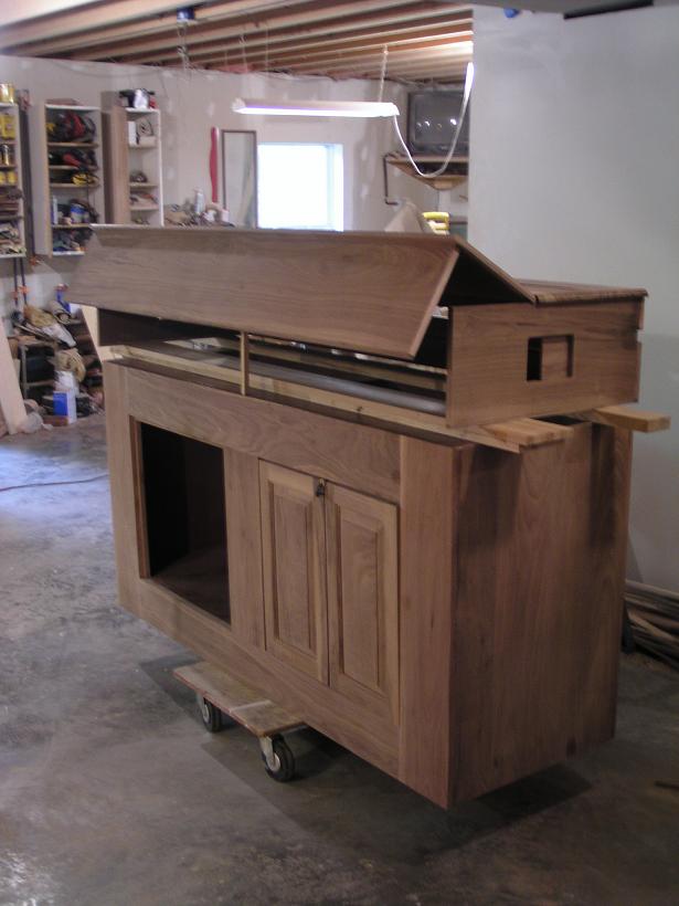 Custom cabinetry - in the workshop